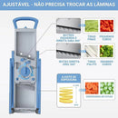 Cortador e Fatiador de Legumes Multifuncial