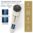 Lixa Elétrica para Pés Soft Feet Recarregável com 5 Lixas