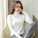 Suéter Feminino Peluciado Gola Alta