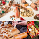 Kit com 15 Cortadores Natalinos para Biscoitos, Massas e Decoração