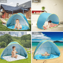 Barraca Infantil Pop Up para Praia com Piscina e Proteção UV