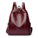 Bolsa Mochila Feminina de Couro Luxuosa  - Stok.P