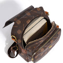 Bolsa Mochila Feminina de Couro Pequena  - Stok.P