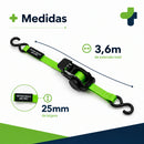 Cinta Catraca de Carga Automática Retrátil Retrak Build 680 PRO 3,6 m
