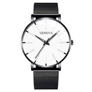 Relógio Minimalista Geneva de Luxo