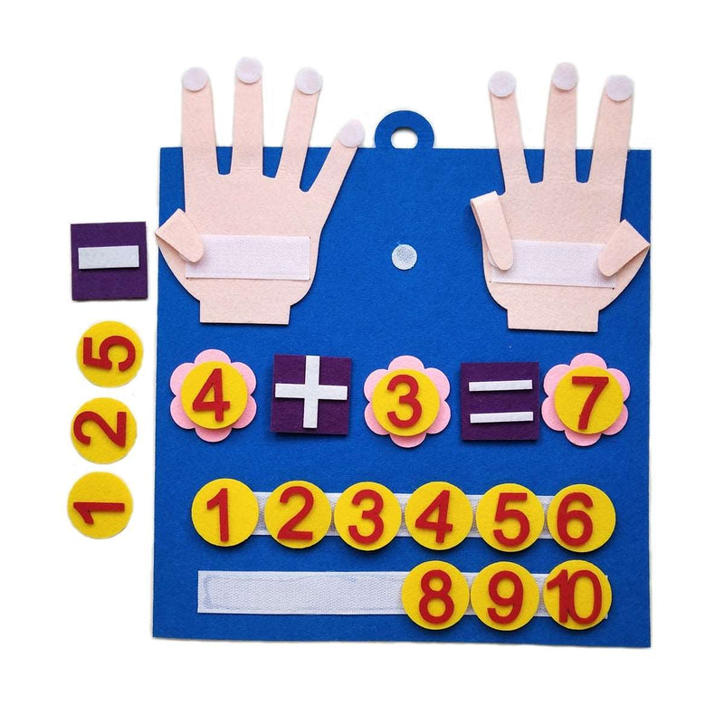 Brinquedo Educacional Dedos Matemáticos