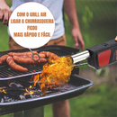 Ventilador Portátil para Churrasco a Pilha
