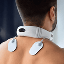 Massageador Elétrico para Pescoço com Eletrodos 6 Modos e 16 Intensidades