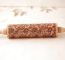 modelo em detalhes Rolo decorativo Flor de Lis para criar estampas elegante