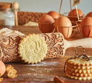 Rolo decorativo Flores Retrô para criar estampas florais em massas e artesanatos