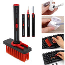Limpador de Teclado e Fones de Ouvido 5 em 1