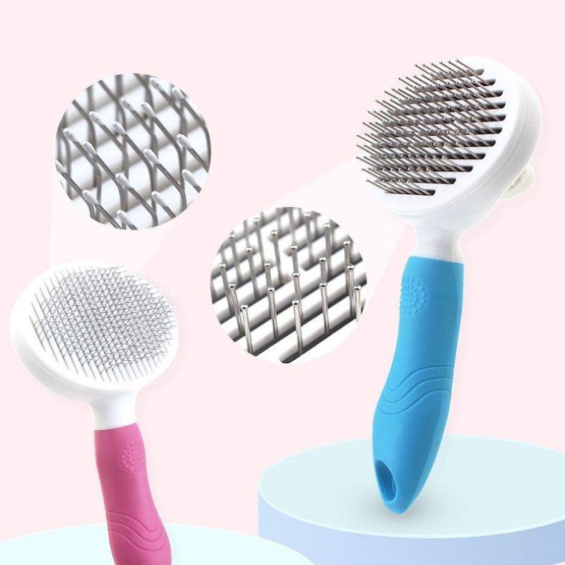 Escova Removedora de Pelos Para Cães e Gatos