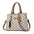 Bolsa Feminina Tote com Alça Transversal e Pingente