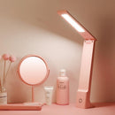 Luminária de Mesa LED Recarregável com Toque e 3 Níveis de Brilho