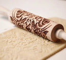 Rolo decorativo com estampa de girassol para criar texturas em massas e artesanatos