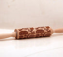 Rolo estampado Casa de Flor para decorar massas, biscoitos e projetos criativos