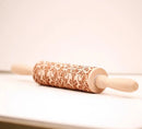 Rolo estampado com flores do verão para decorar massas, biscoitos e projetos criativos