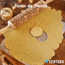Rolos Decorativos + 1 Cortador E Livro De Receitas Brinde Flores Da Paixão