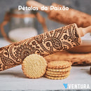 Rolos Decorativos + 1 Cortador E Livro De Receitas Brinde Pétalas Da Paixão