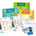 Caderno Mágico  + Brindes ( 5 Canetas, Apagador e Argolas)